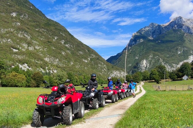 Adventure into Slovenian nature with a quad tour in Bovec. - Leaving Bovec for Boka Waterfall