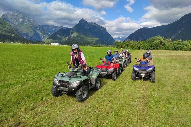 Adventure into Slovenian nature with a quad tour in Bovec. - A guide who keeps the mood easy