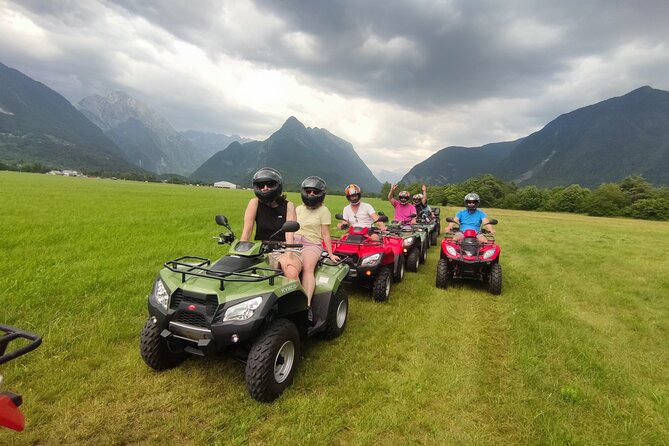 Adventure into Slovenian nature with a quad tour in Bovec. - Riding alone or sharing a quad