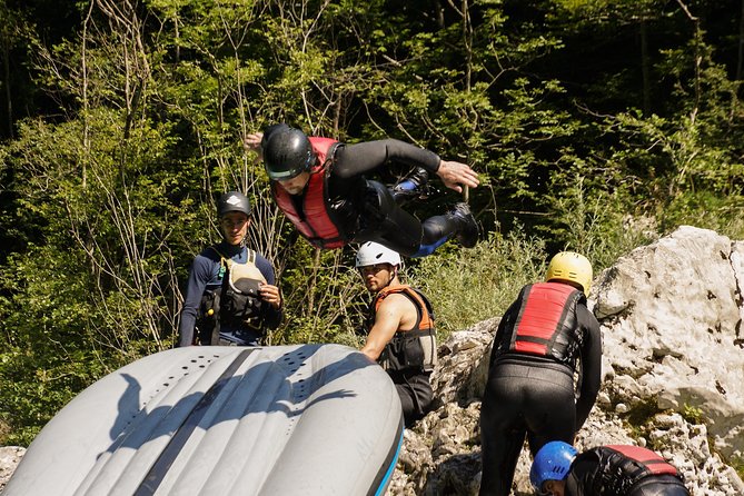 Adventure Rafting with Photo Service in Bovec - Clear water, swimming stops, and optional jumps