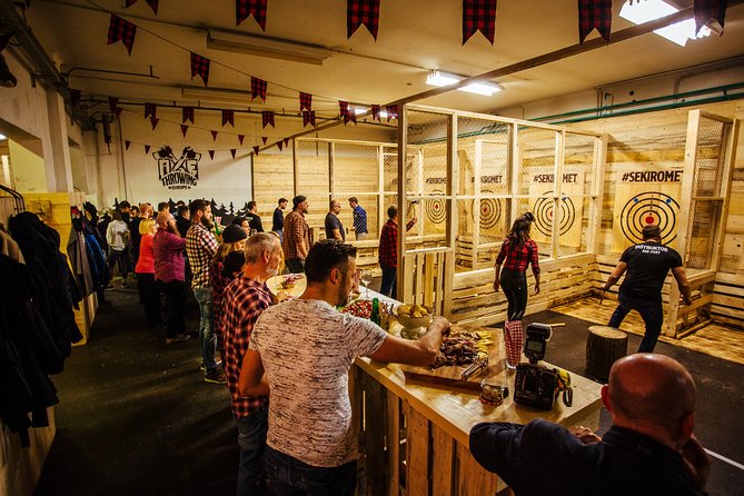 Axe Throwing Experience in Ljubljana - Learning to throw without relying on muscle