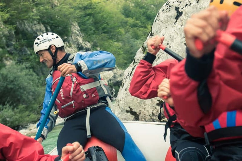 Bled: Great Fun Sava River Rafting by 3glav - The 15-minute van ride to the river