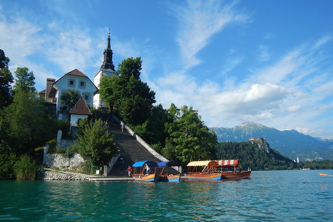 Bled Lake Day Tour From Ljubljana - Taking the boat to the island