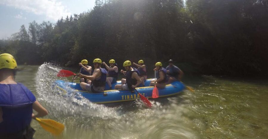 Bled: Rafting and Zipline Tour - The 13 km Sava River rafting run