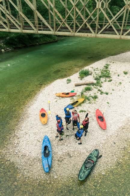 Bled: Sava River Kayaking Adventure by 3glav - Getting fitted with the kayaking gear