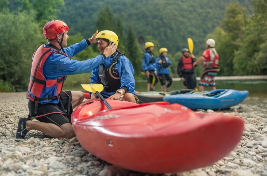 Bled: Sava River Kayaking Adventure by 3glav - Paddling the Sava for about 1.5 hours