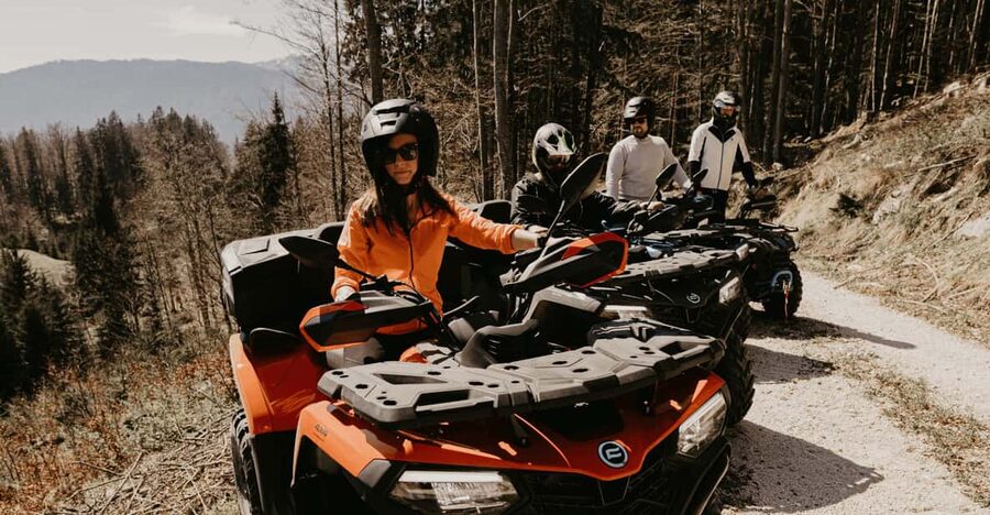 Bled: Scenic 2 hour QUAD tour - Leaving Bled’s lake behind