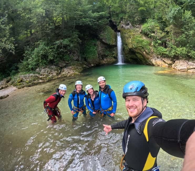 Bled: Triglav National Park Canyoning Adventure with Photos - From Bled to the canyon in about 20 minutes