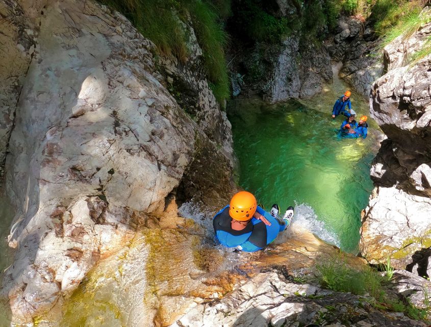 Bovec: 4-Hour Canyoning Adventure - Getting suited up for cold canyon water