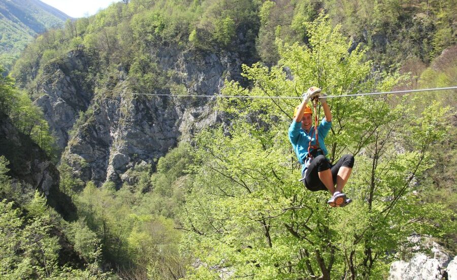 Bovec: Canyon Učja — The Longest Zipline Park in Europe - The 15-minute safety lesson comes first
