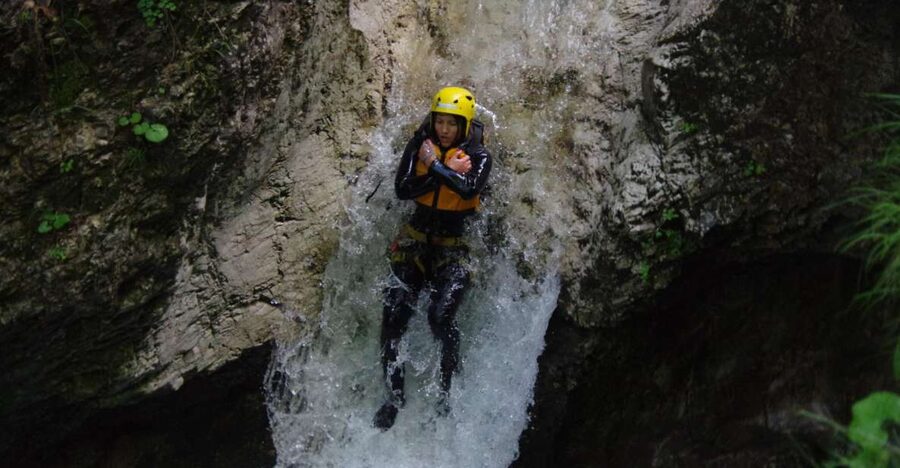 Bovec: Half-Day Canyoning Trip - About 100 minutes of slides, swimming, and jumps