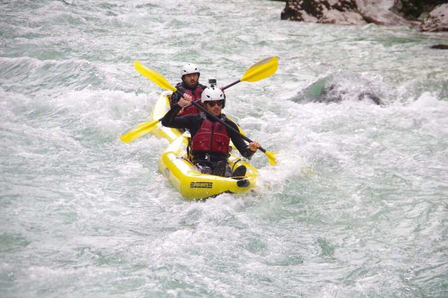 Bovec: Half-Day Kayaking Trip Down the Soča - Starting at the Bovec rafting base