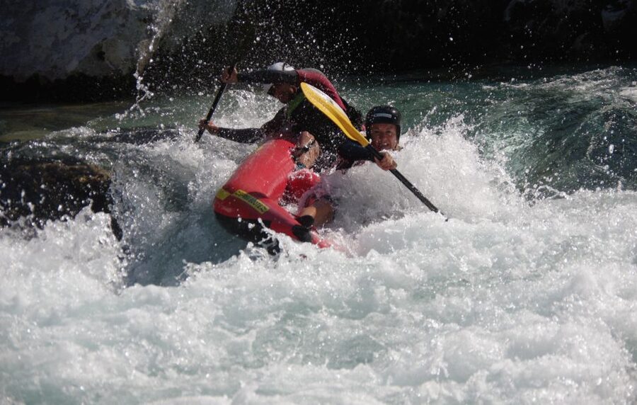Bovec: Half-Day Kayaking Trip Down the Soča - Ninety minutes on the Soča