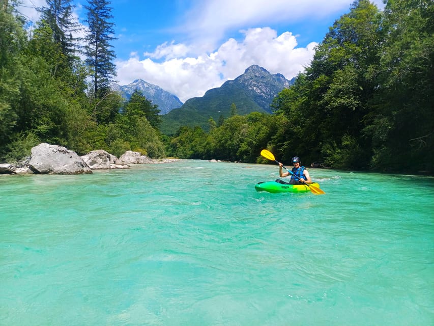 Bovec: Iconic Sit-on-Top Kayak Tour on Soča River +FREEphoto - Who should book this tour
