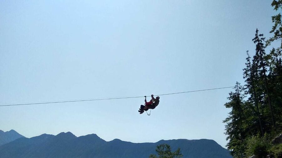 Bovec: Panoramic Zipline Tour - The view over Bovec Valley