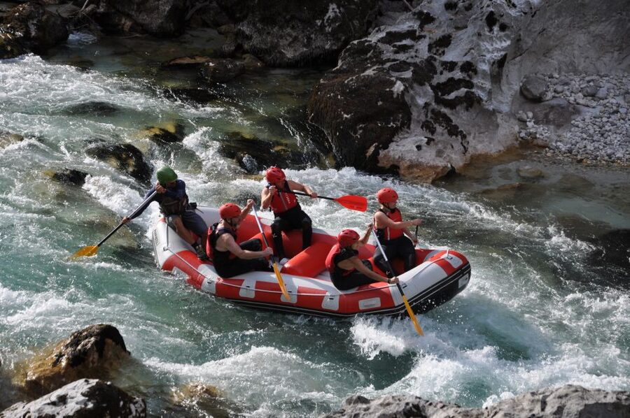 Bovec: Soca River Adventure Rafting With Photos Included - The active section and teamwork