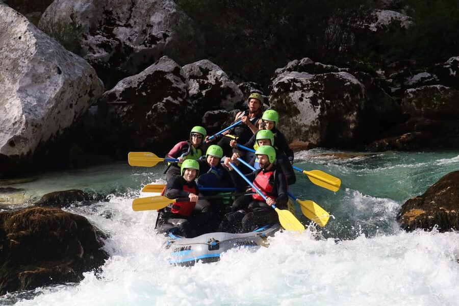 Bovec: Soča River Rafting Adventure with Photos and Drink - Ninety minutes of paddling on the Soča