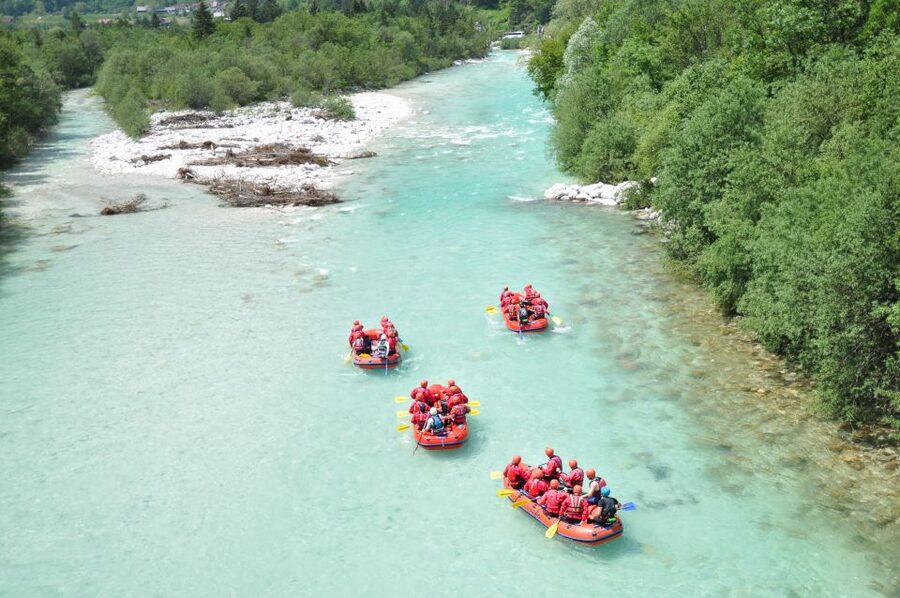 Bovec: Soča River Whitewater Rafting - Learning the strokes before the rapids
