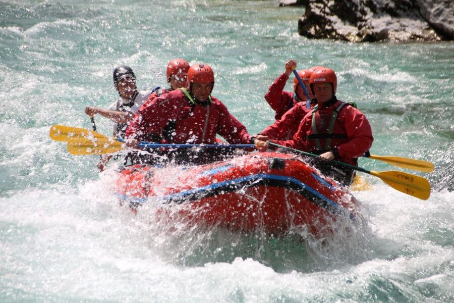 Bovec: Soča River Whitewater Rafting - Rafting through the Soča Valley