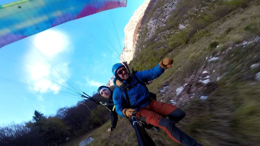 Bovec: Tandem paragliding in Julian Alps - Kuk: a flexible ridge above the Kolovrat range