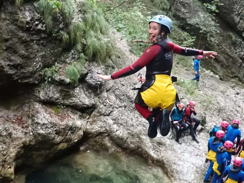 Bovec: Thrilling Canyoning in Sušec Gorge with Photo service - Inside Sušec Gorge for 1.5 to 2.5 hours