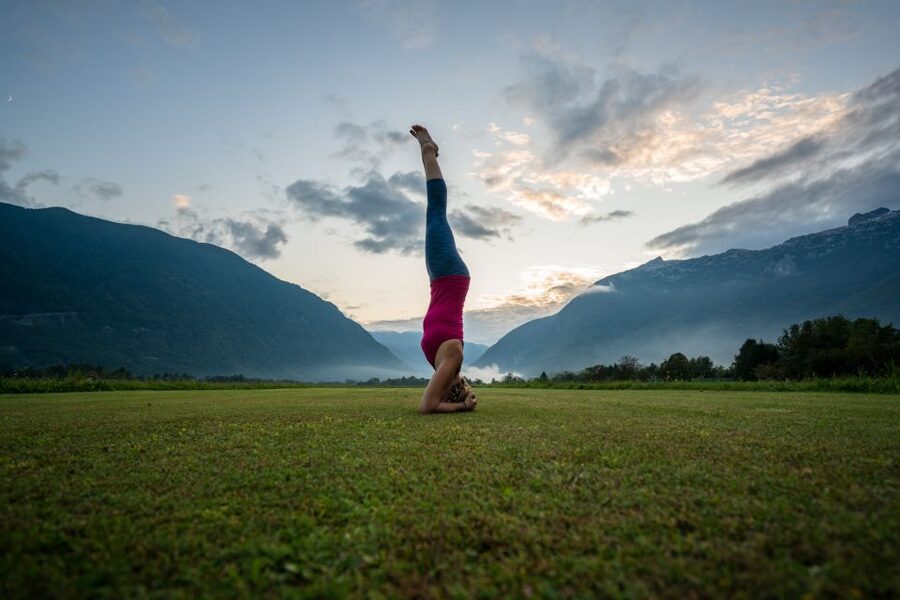 Bovec: Yoga in the Soča Valley - Starting at the AdZENtures sign
