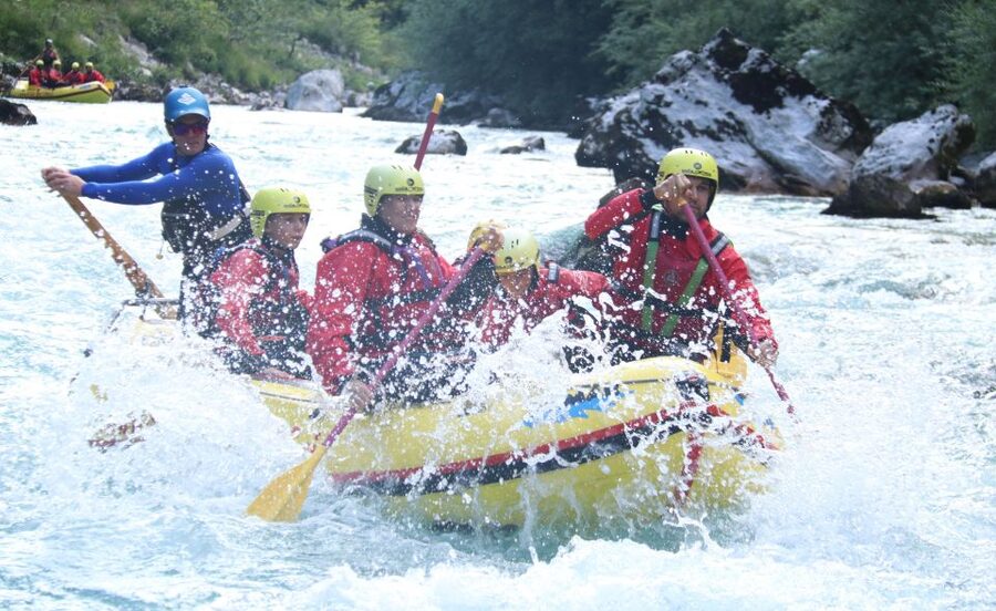 Bovec: Your Ultimate Rafting Expedition on Soča river - From Hotel Soča to the river
