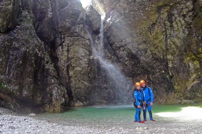 Canyoning Fratarica - Parabola waterfall, the final 45-meter test