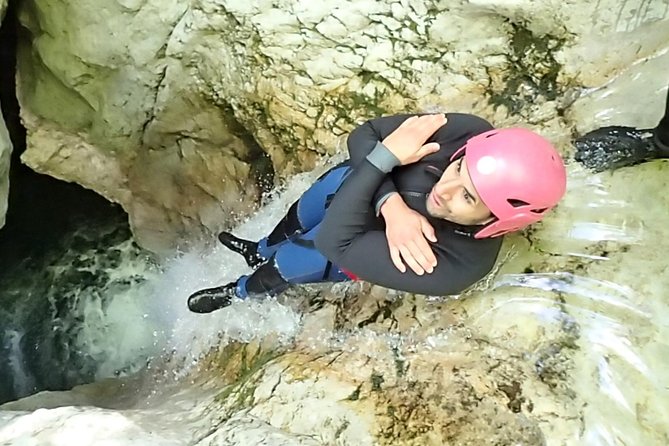 CANYONING in Susec from Bovec, Families welcome, photo service - The 20-minute mountain trail to Susec Canyon