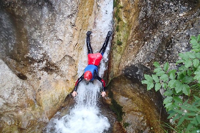 CANYONING in Susec from Bovec, Families welcome, photo service - Weather, water levels, and sensible flexibility
