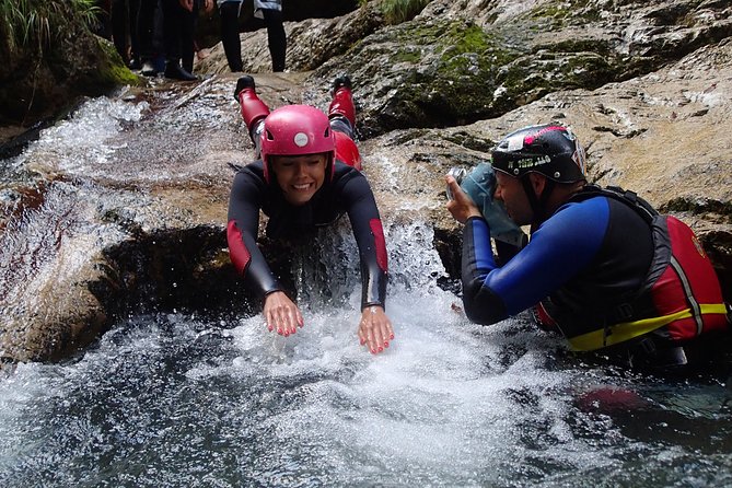 CANYONING in Susec from Bovec, Families welcome, photo service - Who will enjoy this Susec Canyon trip most