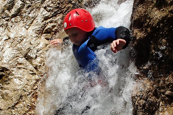 CANYONING in Susec from Bovec, Families welcome, photo service - Safety instructions before the first jump