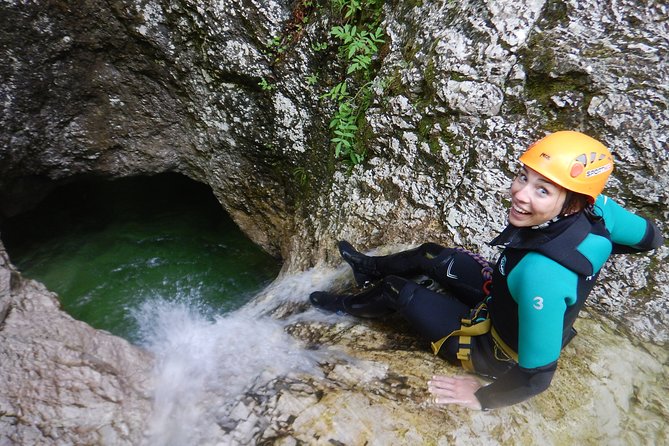 Canyoning in Susec Gorge from Bovec - Entering Sušec Gorge and its emerald pools