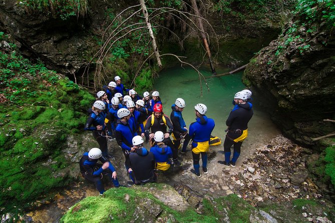 Canyoning Lake Bled Slovenia - Free Photos and Videos - Climbing, springs, and waterfall jumps