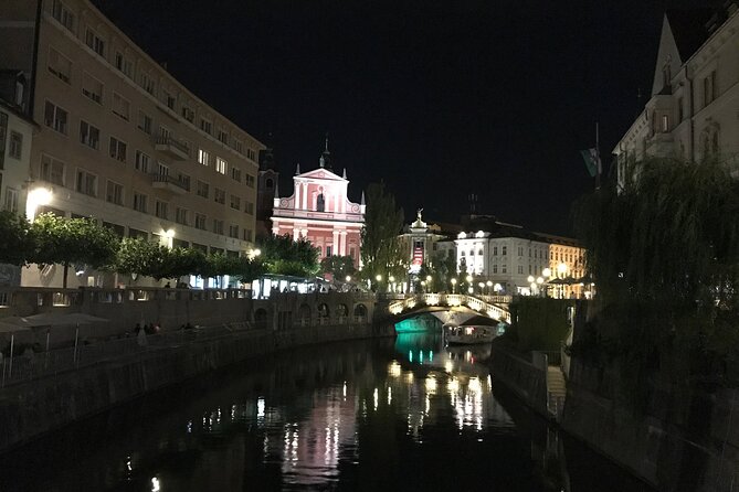 City Tour of Ljubljana - A pause at Butcher’s Bridge
