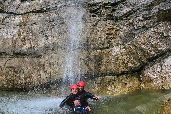 Classic Canyon Fratarica, Bovec (with photos) - The 50-meter rappel and the other obstacles