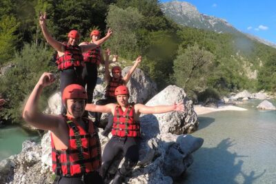 CLASSIC RAFTING on Soča river