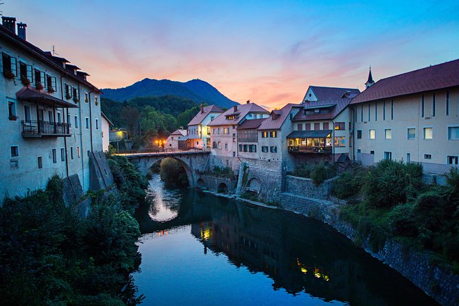 E-bike holidays: Trans Slovenia e-bike tour - Škofja Loka starts with an easy road and a long descent