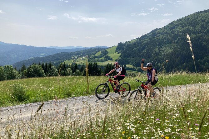 E-bike tour Škofja Loka - Javorje and a farm lunch option