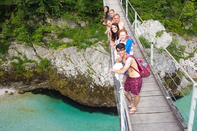 Emerald River Tour, Triglav National Park & Soča valley Day Trip - Most na Soči and the car train break up the drive