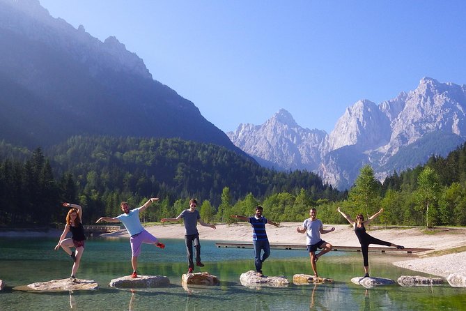 Emerald River Tour, Triglav National Park & Soča valley Day Trip - Lake Jasna gives you a cool start