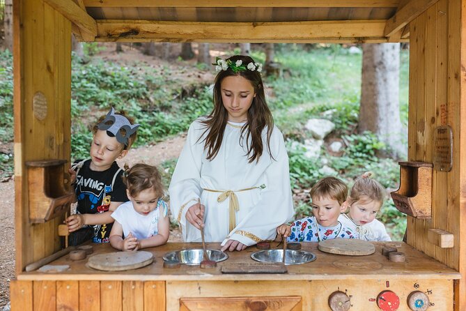 Family Adventure in Bled - Enchanted Forest theme park - Riddles, huts, and the forest bandit