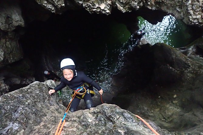 Family Canyoning near Lake Bled - From Bled to Bohinj in one short transfer