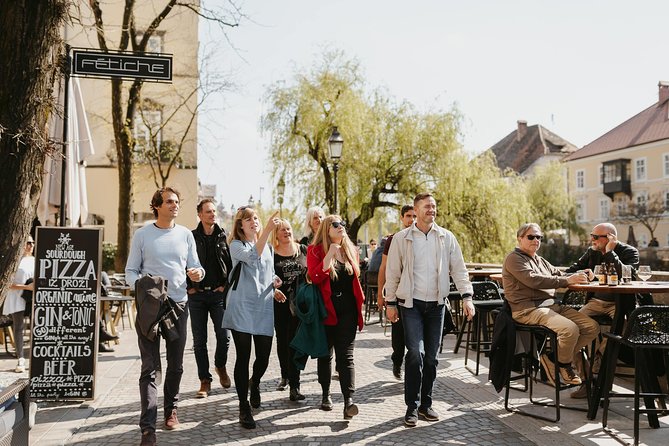 Food & Wine Tour Ljubljana - Local Foodie Adventure in Slovenia - Mestni trg keeps the route moving