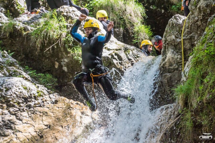 From Bovec: Half-Day Canyoning Tour in Soča Valley - Short jumps and slides build the excitement