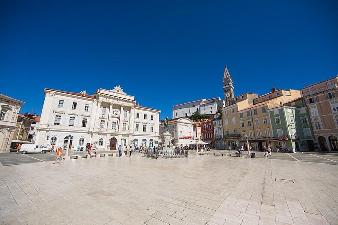 From Koper: Piran's Tastes and Tales - Tartini Square, Piran’s elegant starting point