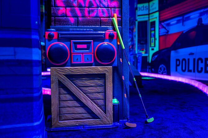 Glow In The Dark Mini Golf Course in Maribor - Where the course may disappoint
