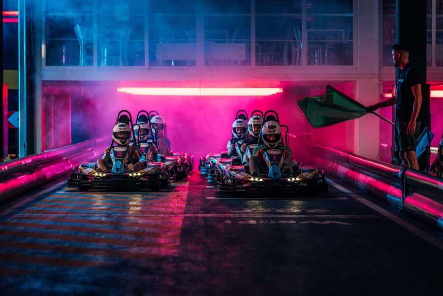 Gokart experience at Woop! karting - the fastest attraction - Registration Sets Your Starting Speed