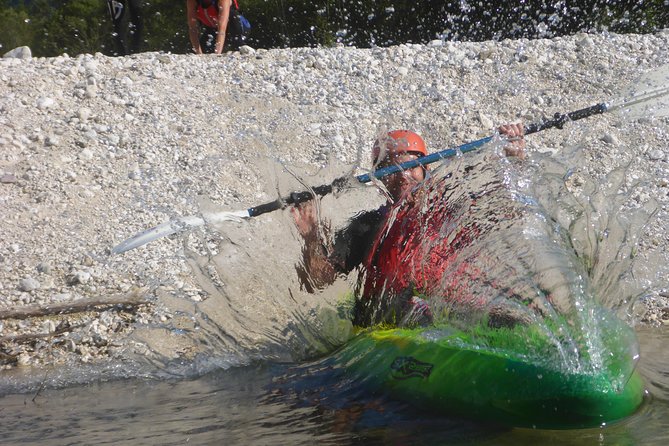 Guided Sit on Top Kayak Trip on Soca River - Boka Waterfall and the Soca Valley scenery