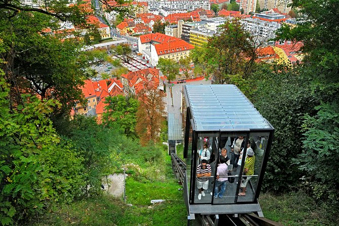 Guided Walk and Funicular Ride to Ljubljana Castle - Town Hall and the first layer of city history
